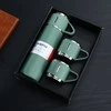 뜨거운 판매 Bussiness 500ml 선물 상자 세트 휴대용 스테인레스 스틸 온도 컵